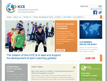 Tablet Screenshot of icce.ws