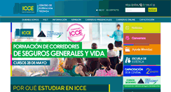 Desktop Screenshot of icce.cl